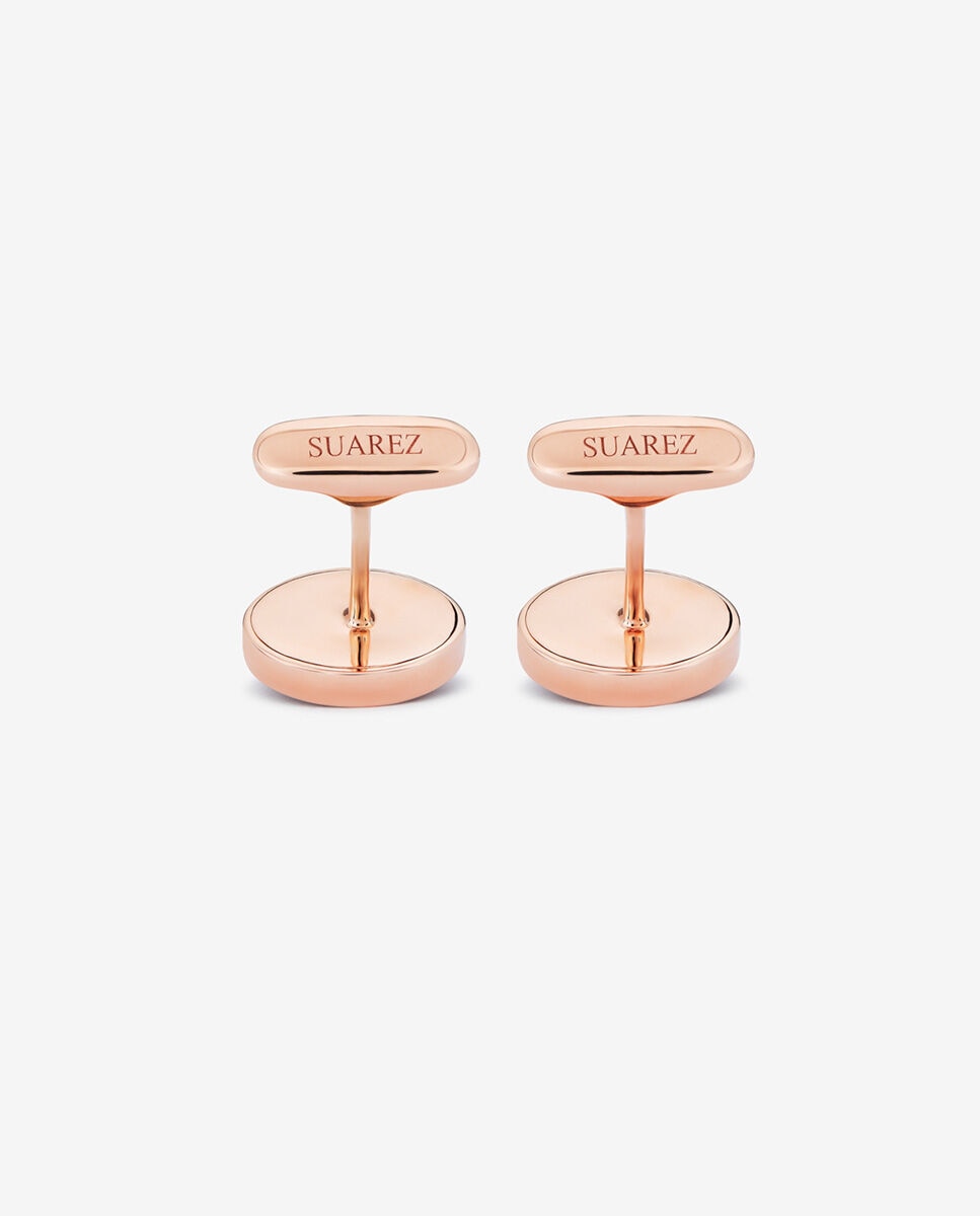 Imagen 3 de Gemelos de oro rosa y onix - SUAREZ - Negro Negro