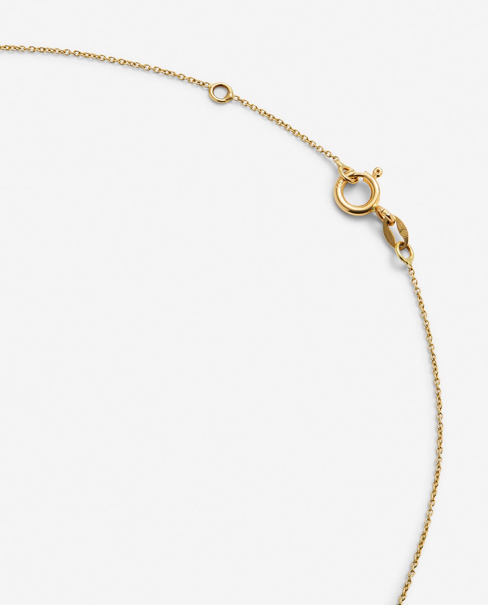 Colgante de oro amarillo de 18k con letra a - SUAREZ - Amarillo Amarillo-3