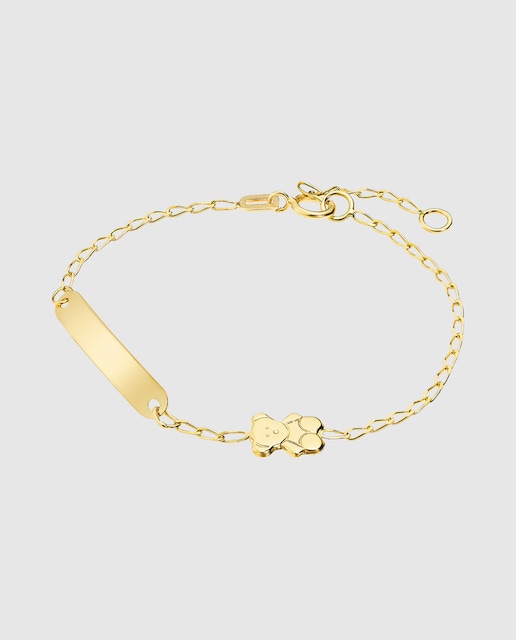 Imagen 0 de Pulsera de niña FG00065/14 Basics de oro 9K acabado mate y motivo animales