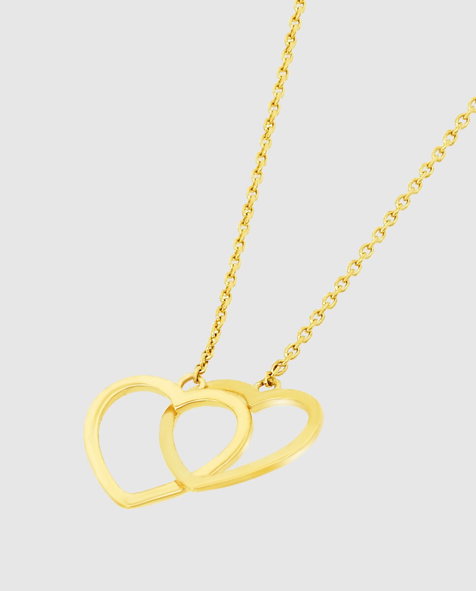 Collar HIN00076/43 Basics de oro 9K acabado brillo Oro-1