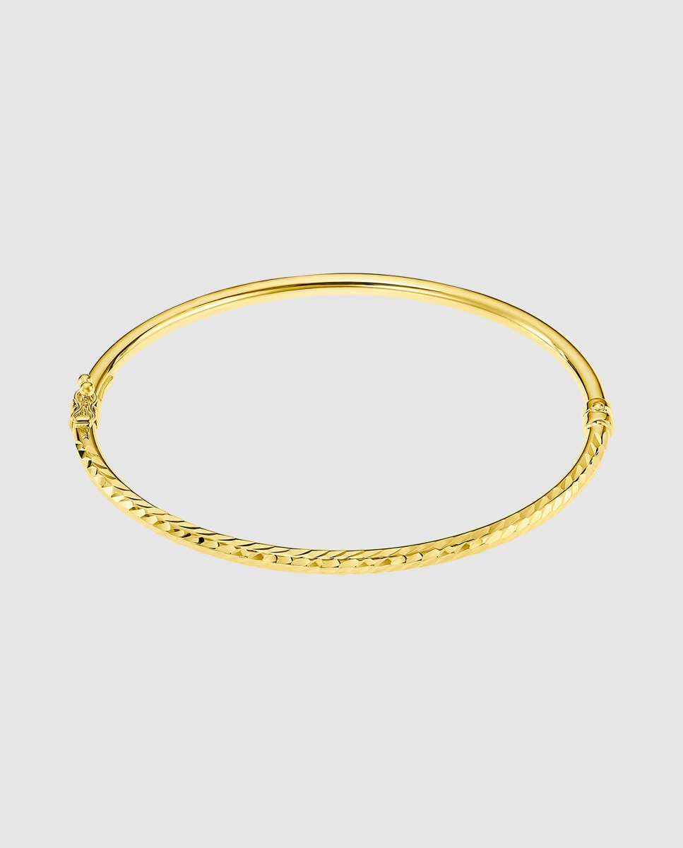 Imagen 0 de Pulsera rígida basics de oro amarillo 9k acabado brillo Amarillo