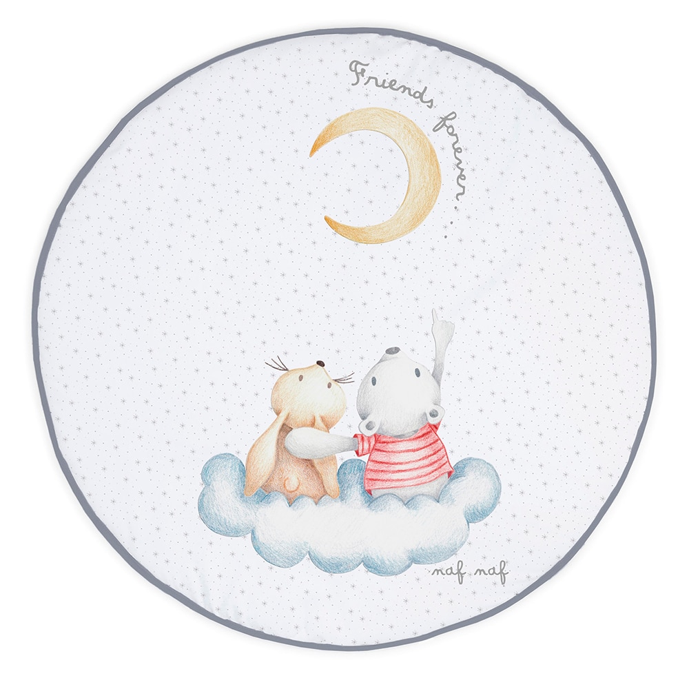 First Steps Naf Naf rabbit moon gris