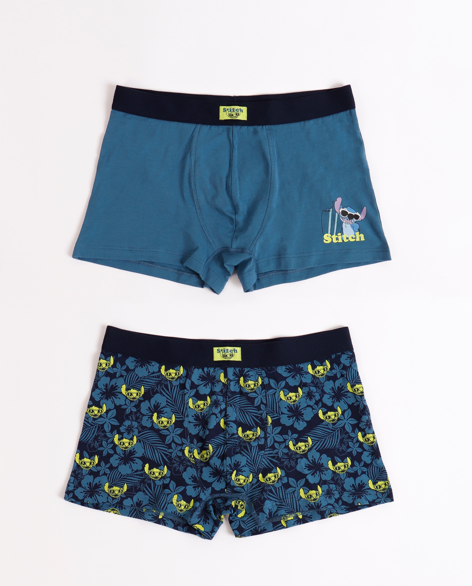 Imagen 0 de Pack de dos boxers de punto de hombre en varios colores Multicolor
