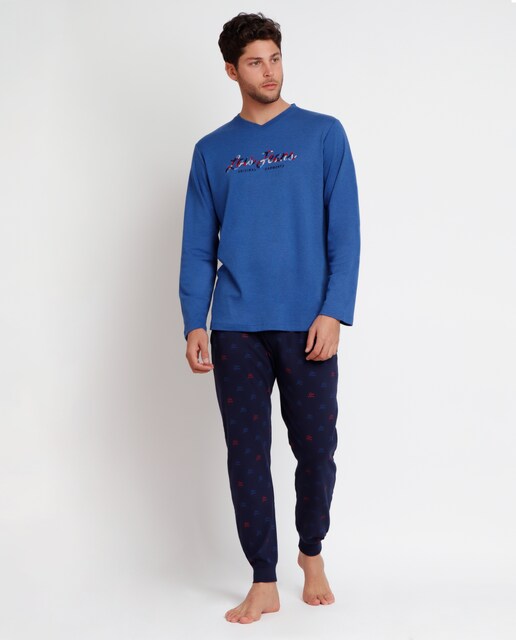 Pijama Hombre Verano Algodon LOIS PIJAMA MANGA CORTA GENERALS PARA