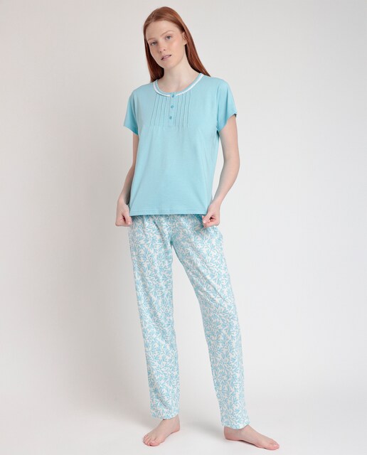 Imagen 0 de Pijama largo de mujer de punto modal