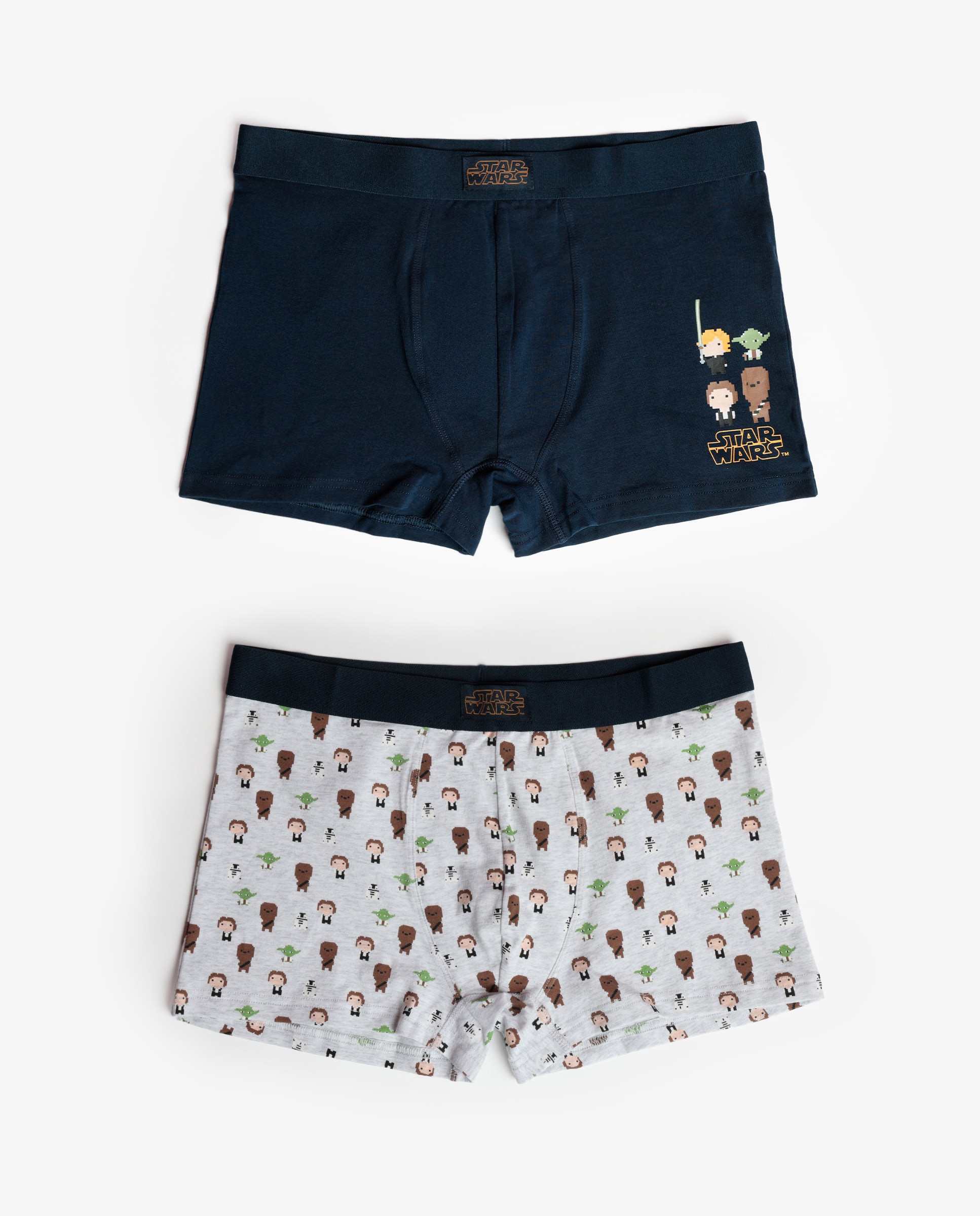 Imagen 0 de Pack de dos boxers de punto de hombre en varios colores Multicolor