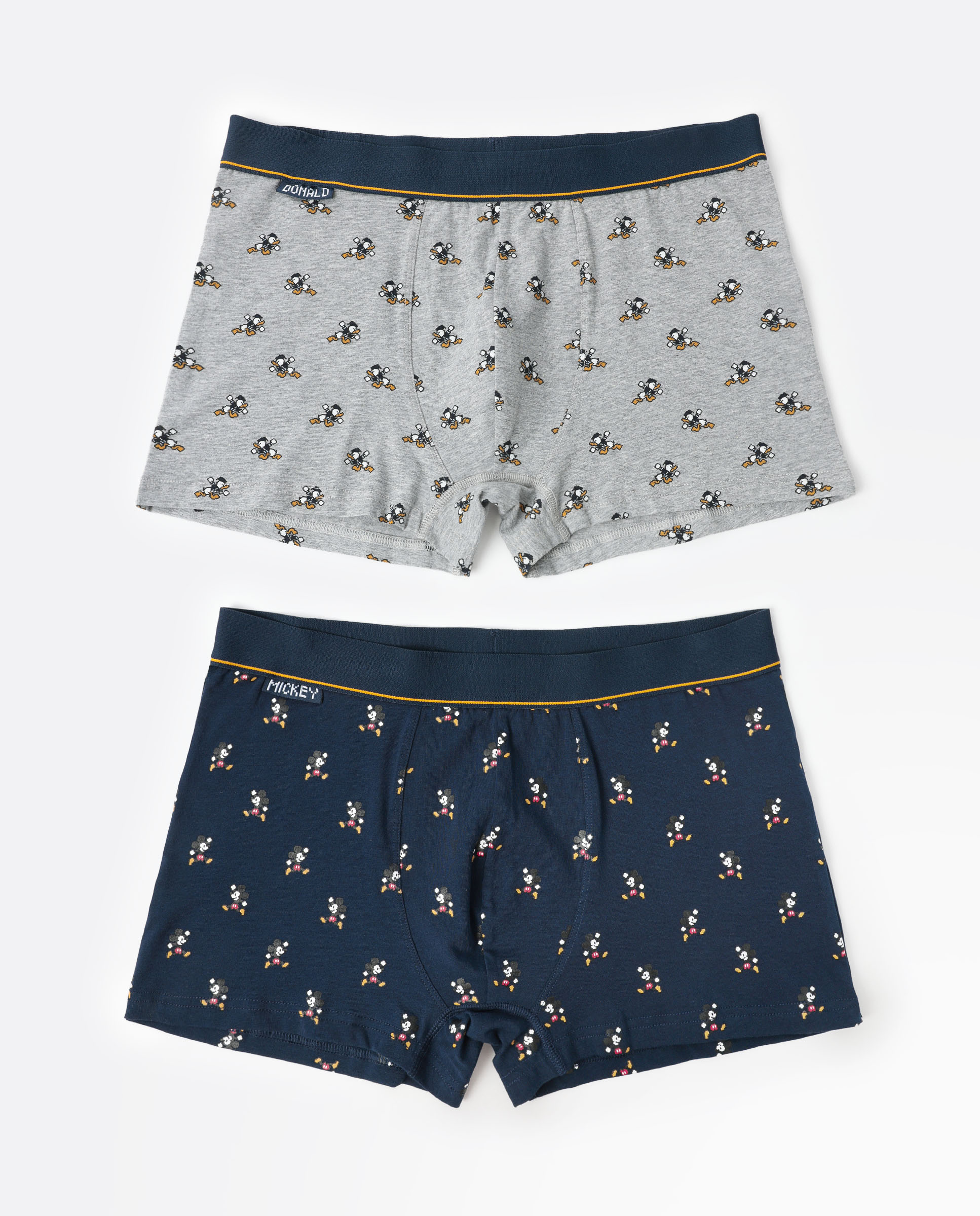Imagen 0 de Pack de dos boxers de punto de hombre en varios colores Multicolor