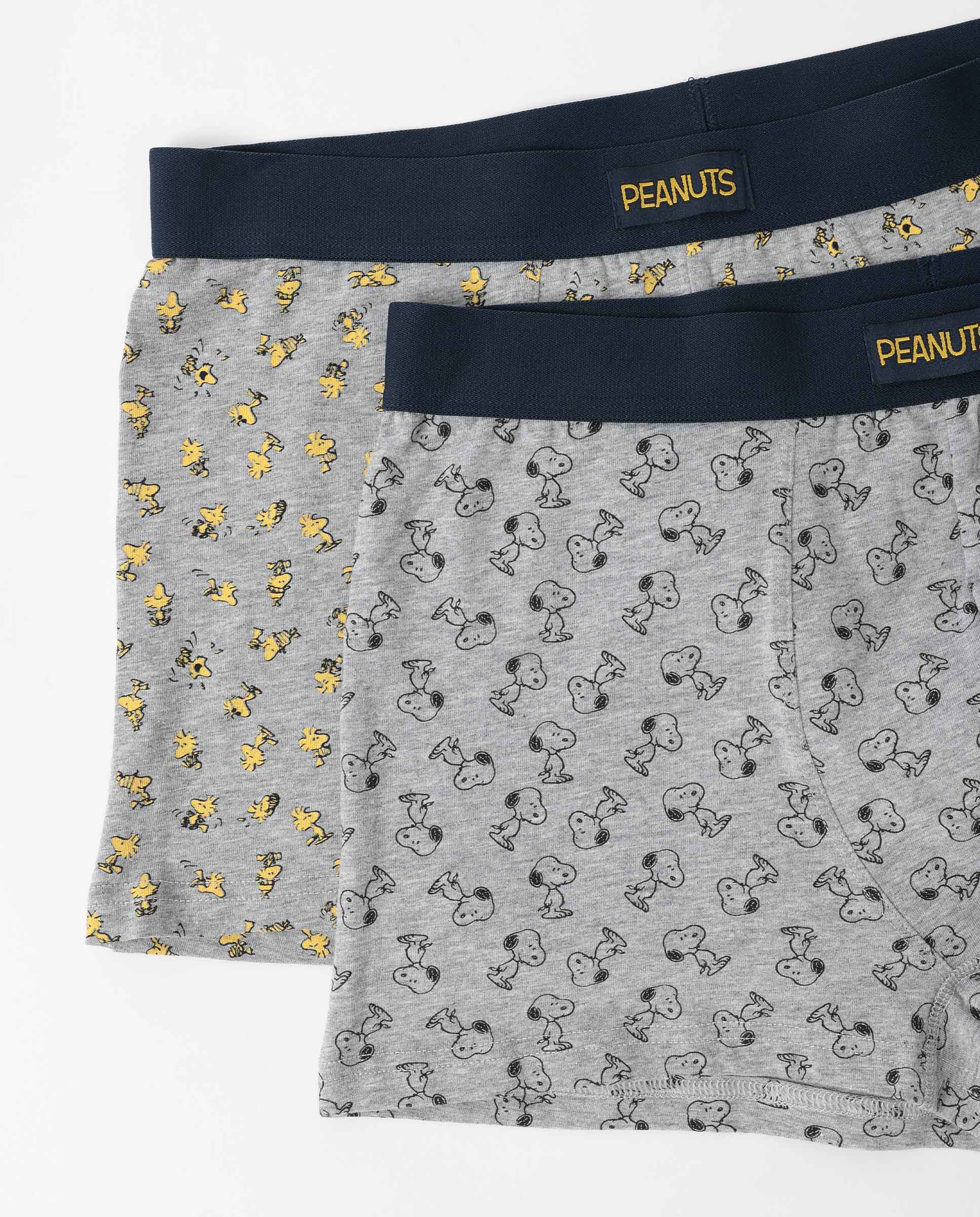 Pack de dos boxers de punto de hombre en varios colores - Peanuts - Multicolor Multicolor-2