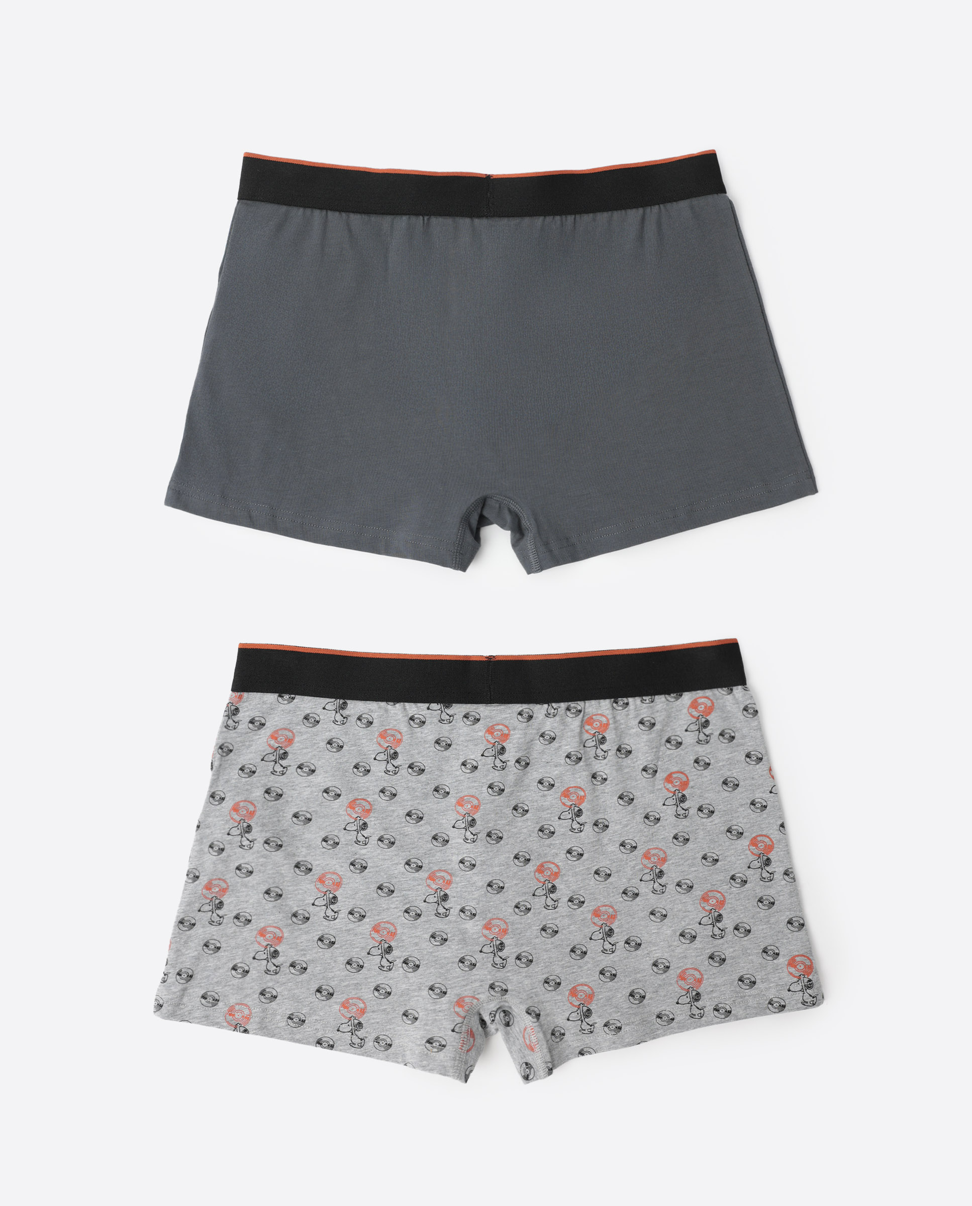 Pack de dos boxers de punto de hombre en varios colores - Peanuts - Multicolor Multicolor-3