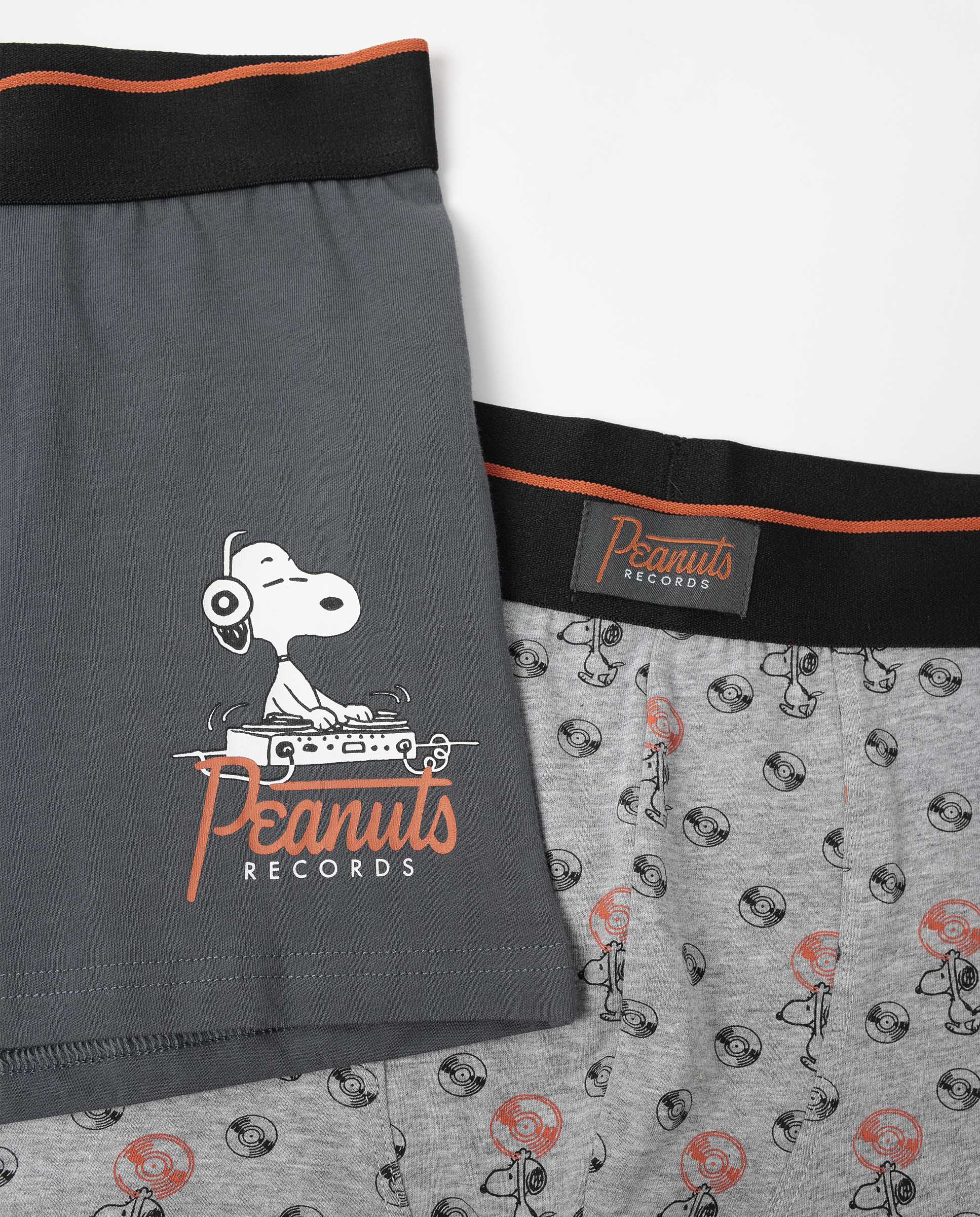 Pack de dos boxers de punto de hombre en varios colores - Peanuts - Multicolor Multicolor-2