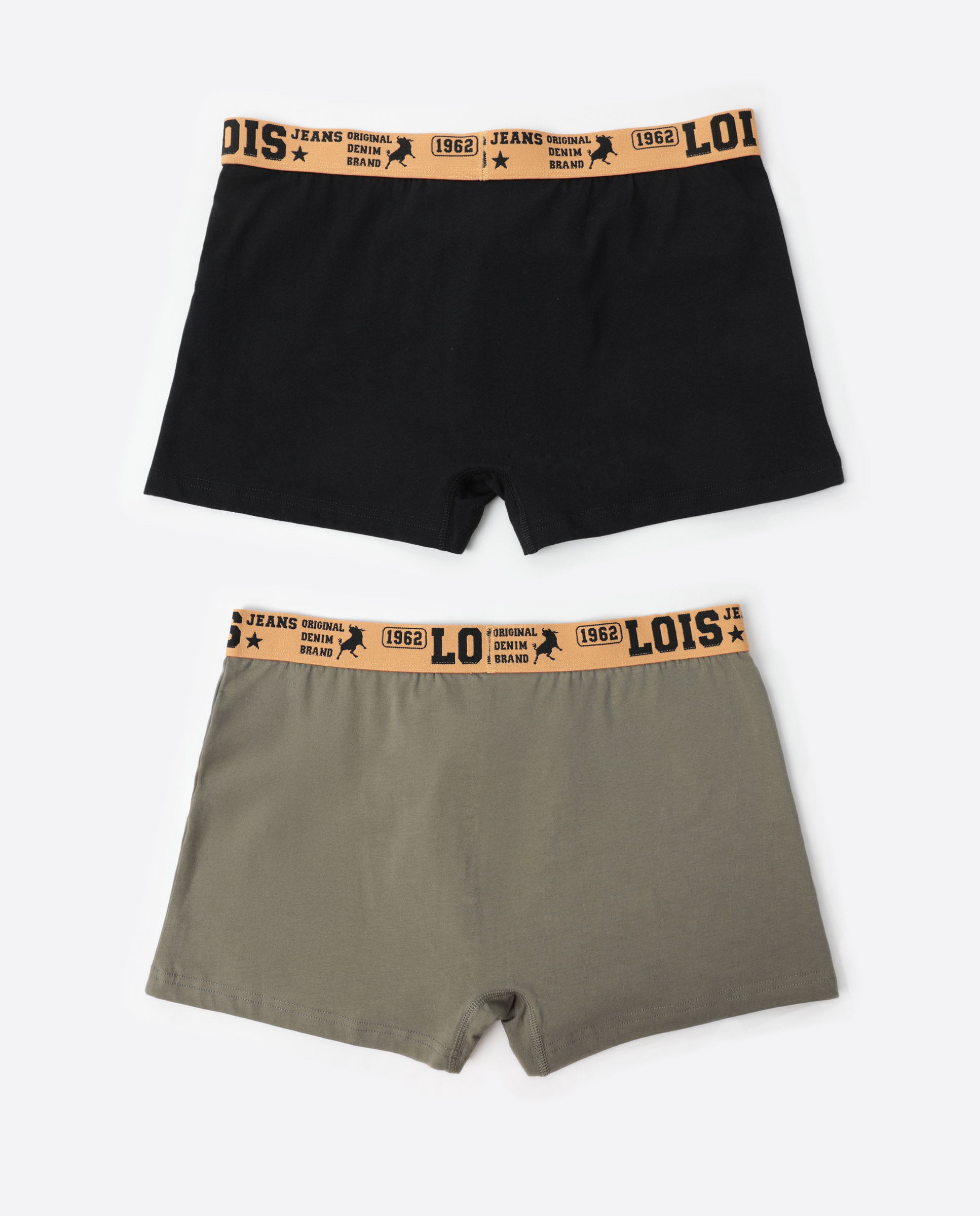 Pack de dos boxers de punto de hombre en varios colores - Admas - Multicolor Multicolor-3