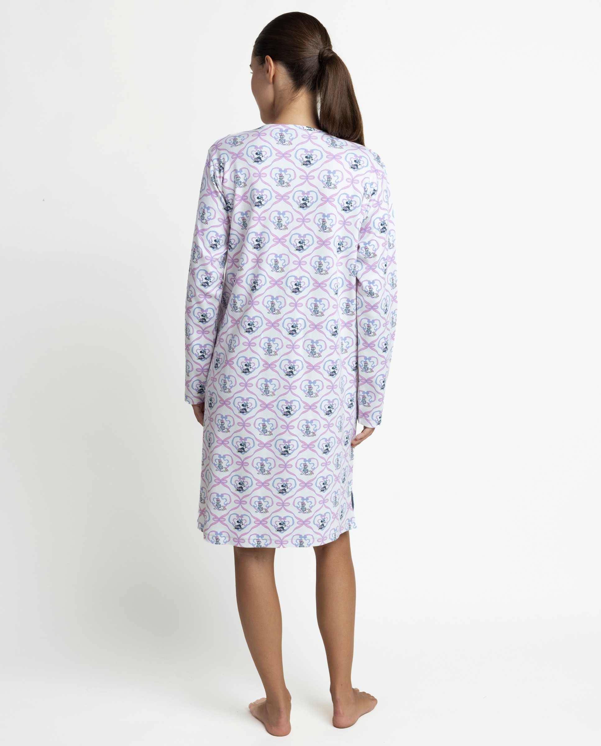 Camisón largo de mujer de punto interlock - Disney - Crudo Crudo-2