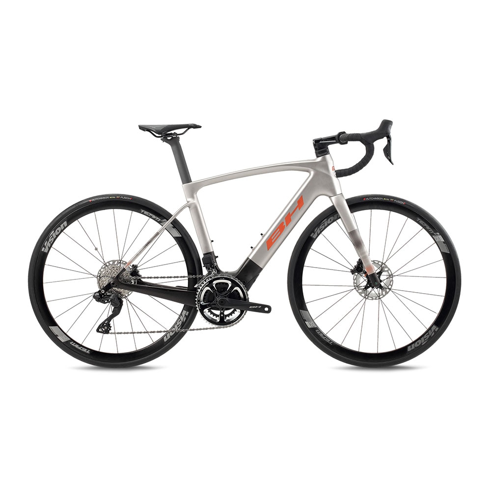 Imagen 1 de Bicicleta iRS1 CARBON 1.5 BH Bikes - Blanco / Naranja Blanco / Naranja