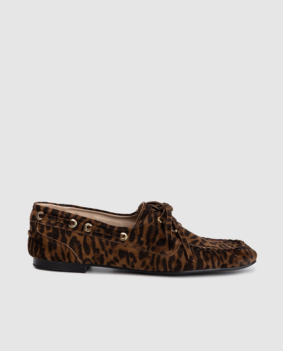 Dansi - Zapatos planos de mujer en piel.