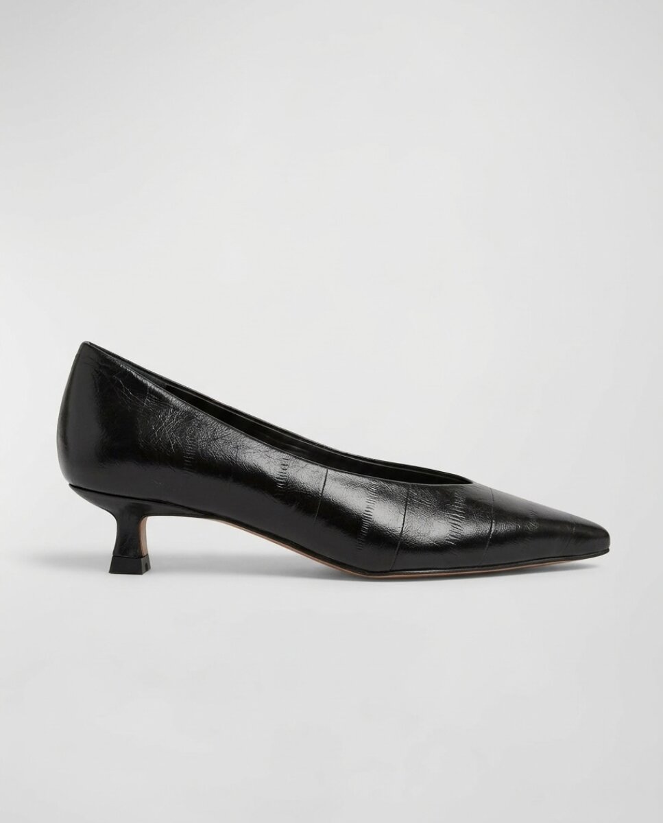 Imagen 0 de Zapatos de salón marina, dansi, negro, mujer, piel Negro