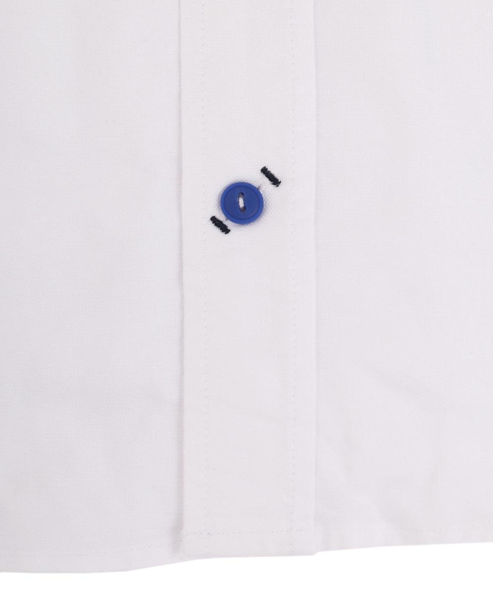 Camisa de niño de manga larga lisa - Scalpers - Blanco Blanco-5