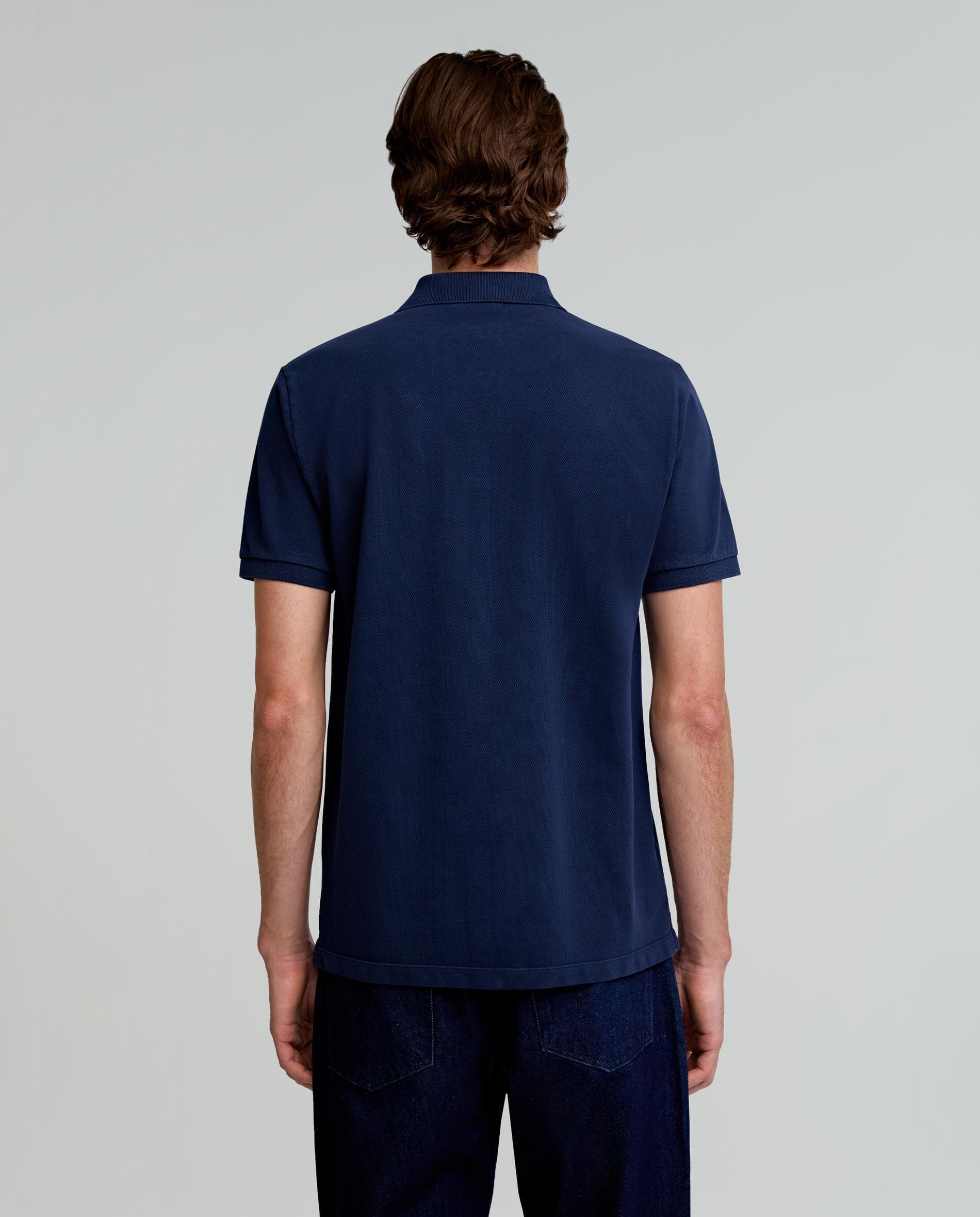 Polo de manga corta de hombre regular fit de algodón - Scalpers - Navy Navy-3