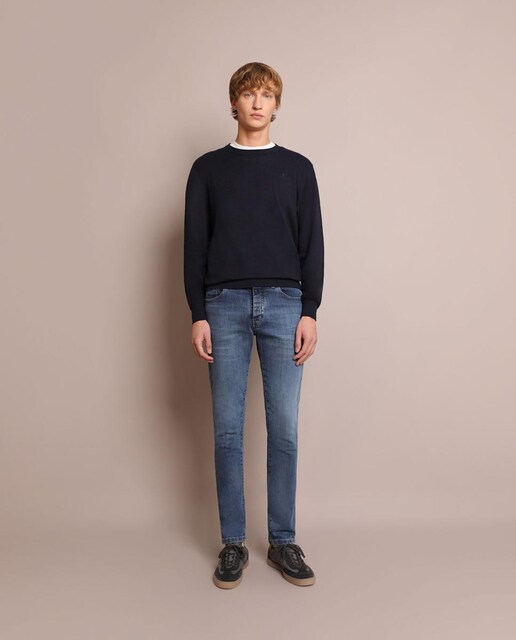 Imagen 0 de Vaquero de hombre slim en azul oscuro