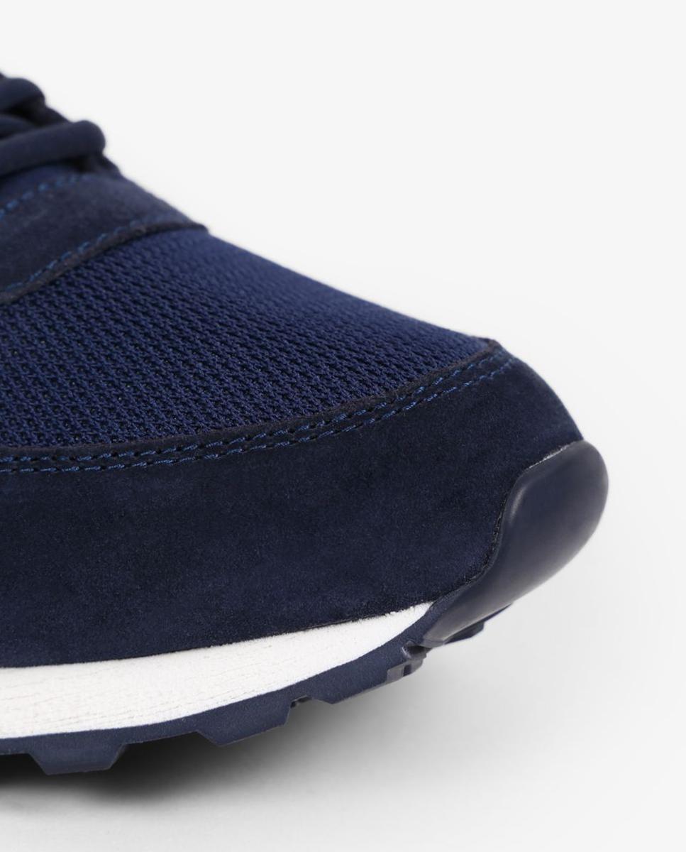 Zapatillas deportivas de hombre combinadas con cordones - Scalpers - Navy Navy-3