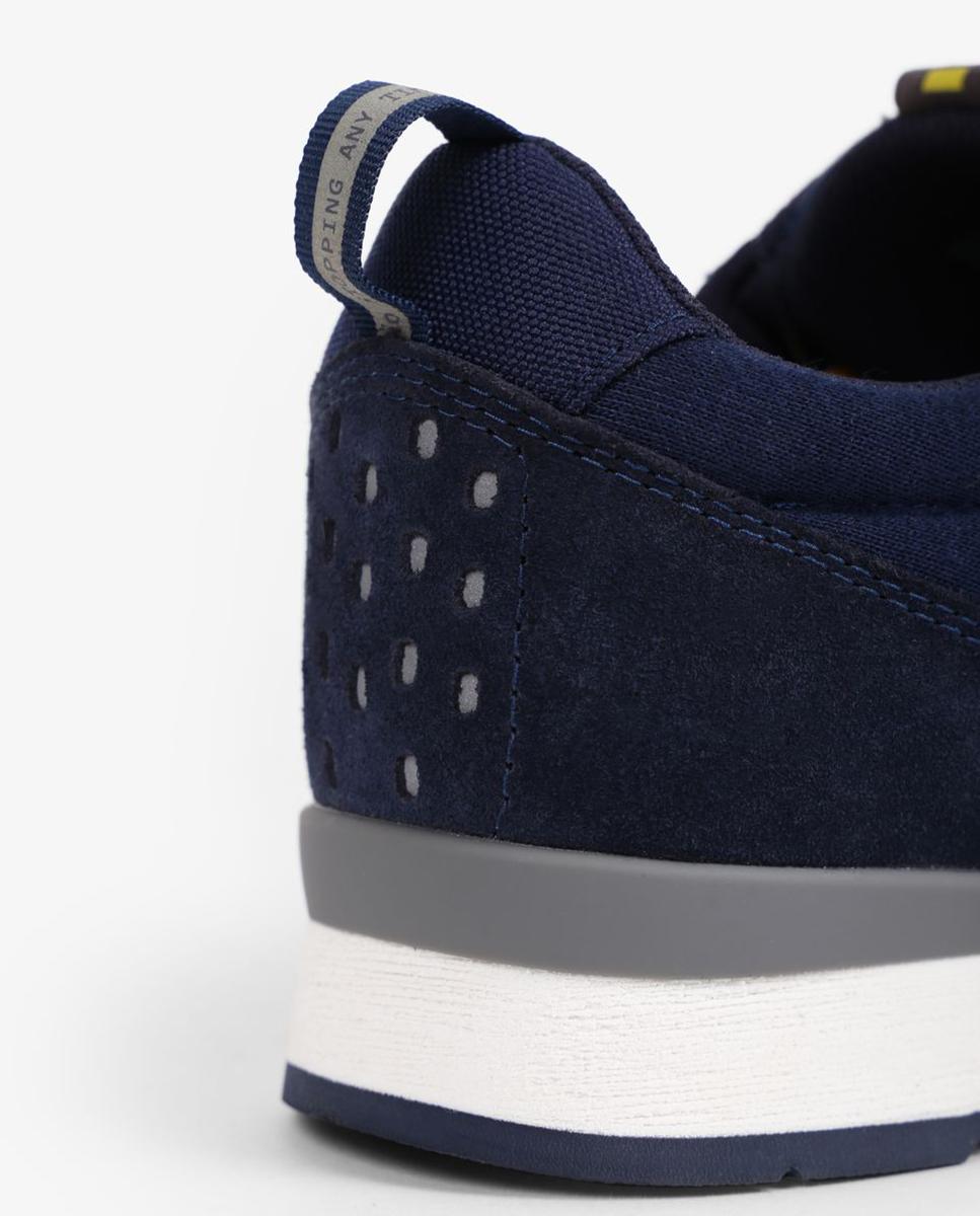 Zapatillas deportivas de hombre combinadas con cordones - Scalpers - Navy Navy-5