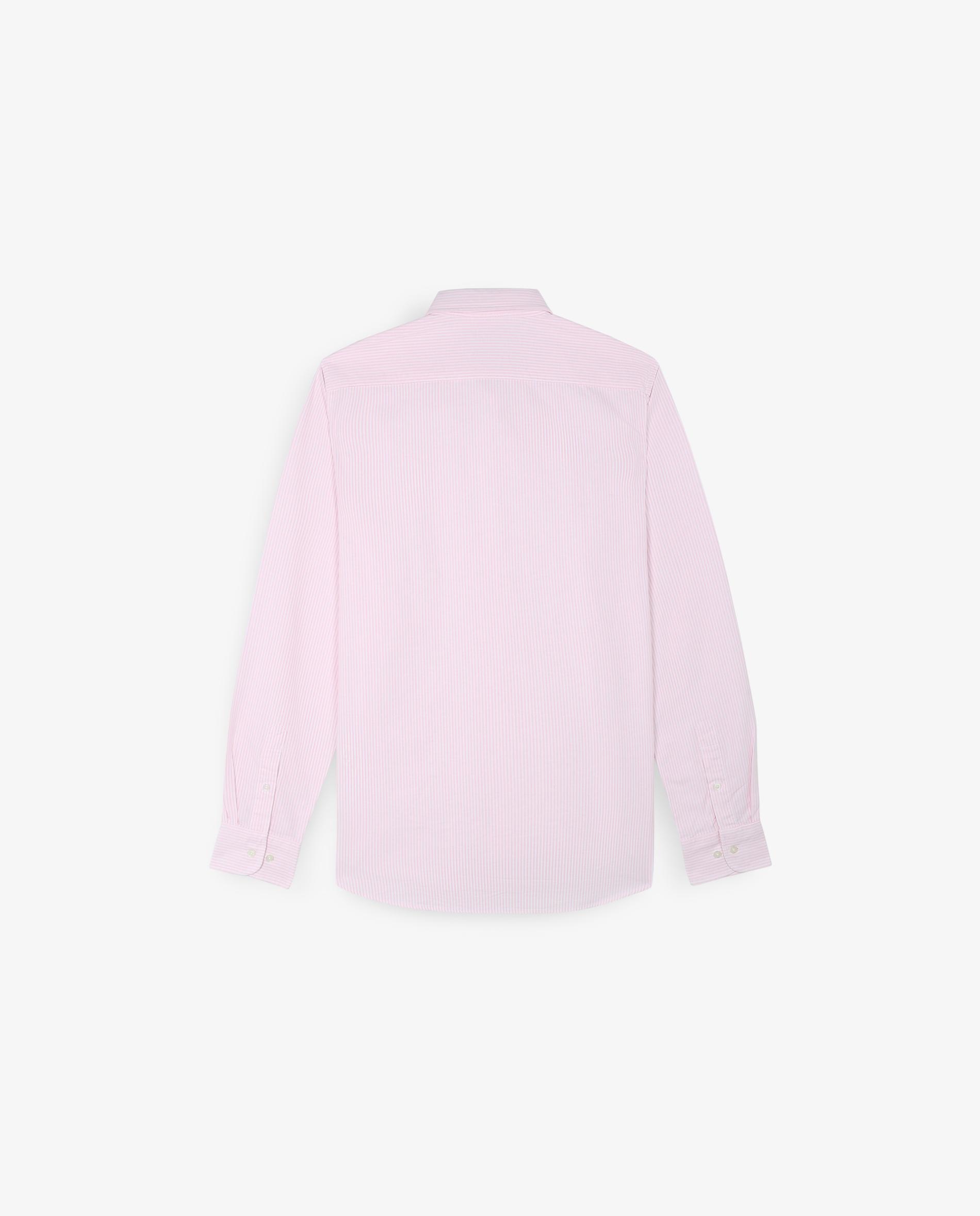 Camisa de hombre de manga larga de rayas - Scalpers - Azul Azul-2