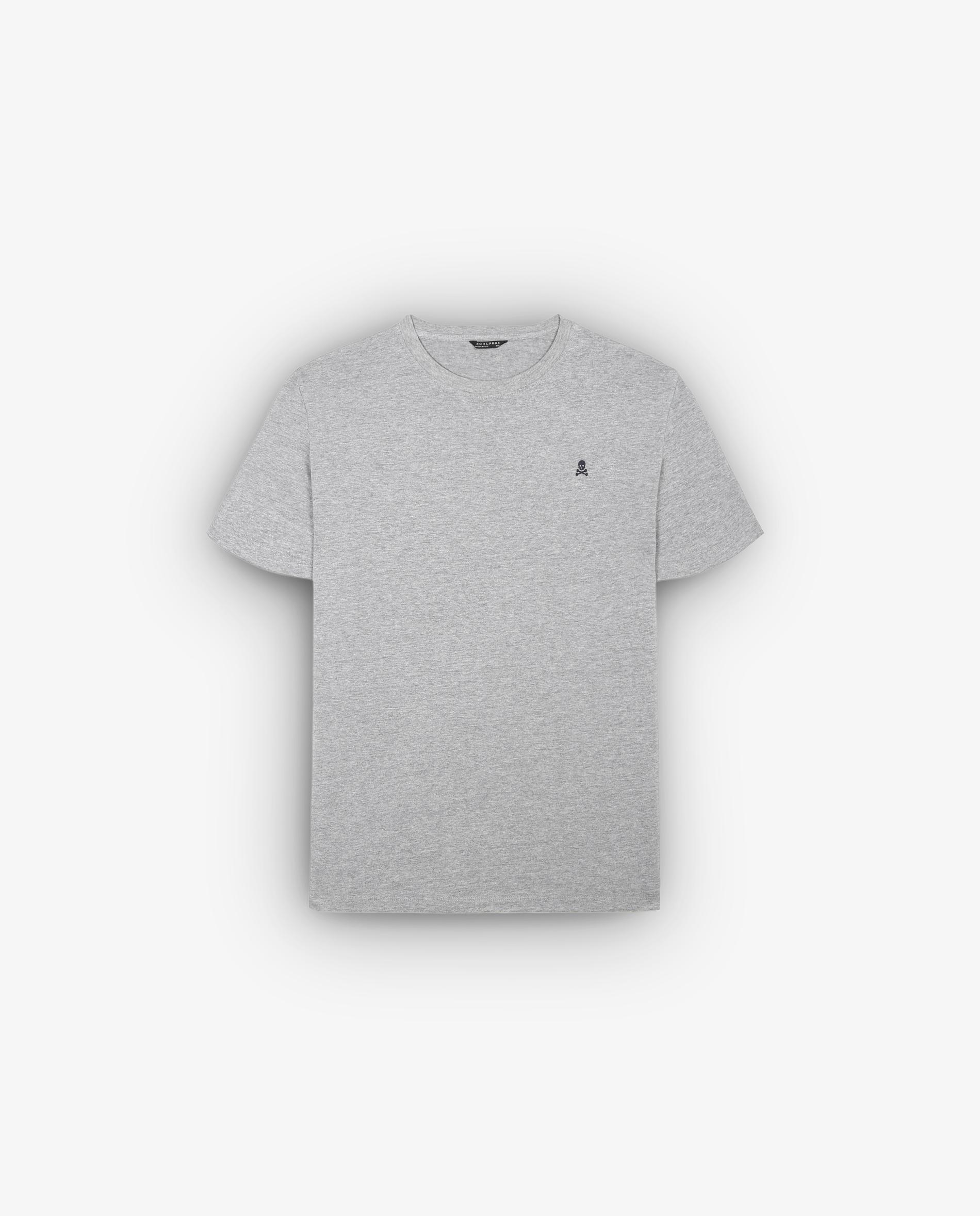 Camiseta de hombre lisa de manga corta - Gris claro Gris claro-1