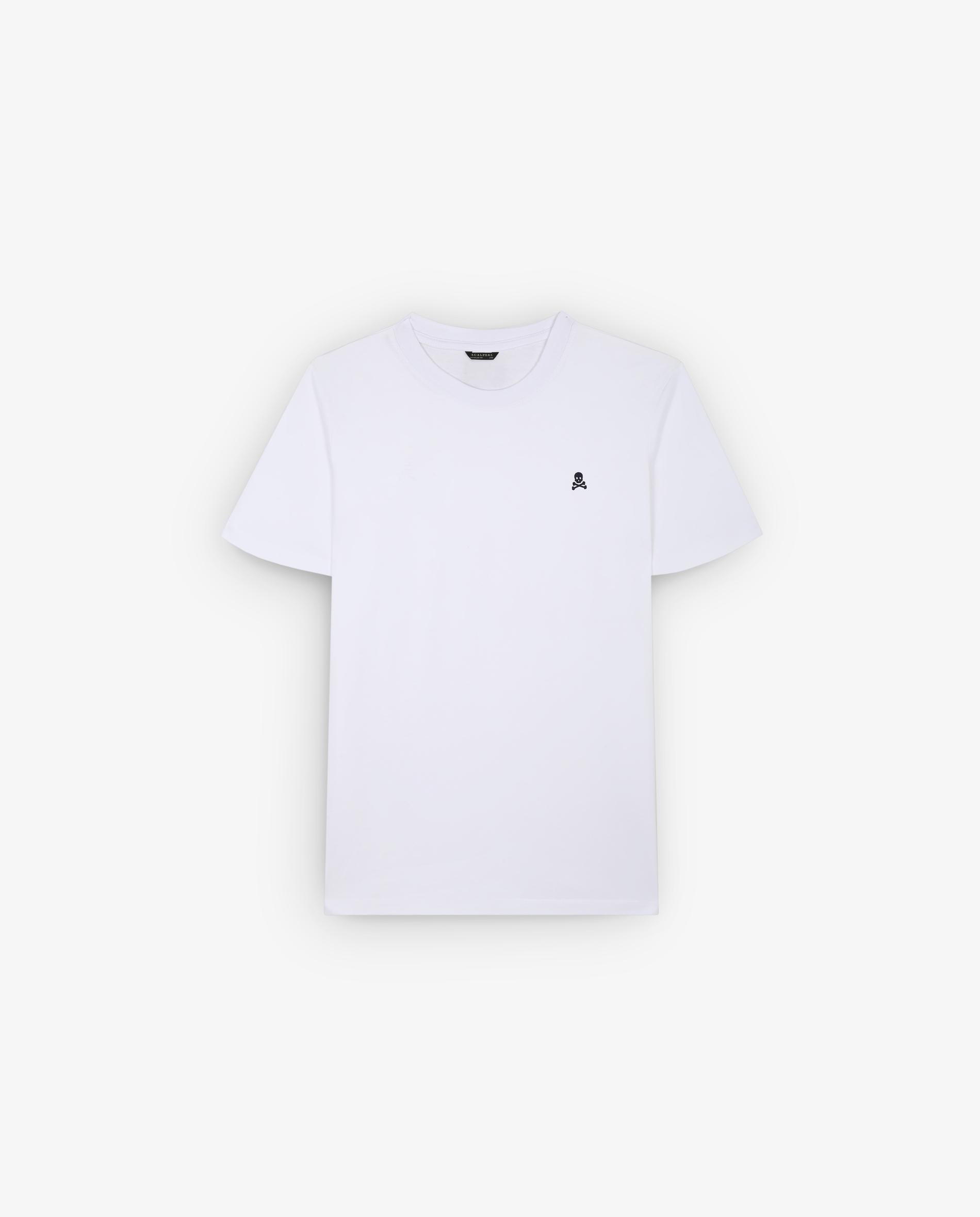 Camiseta de hombre lisa de manga corta - Blanco Blanco-5