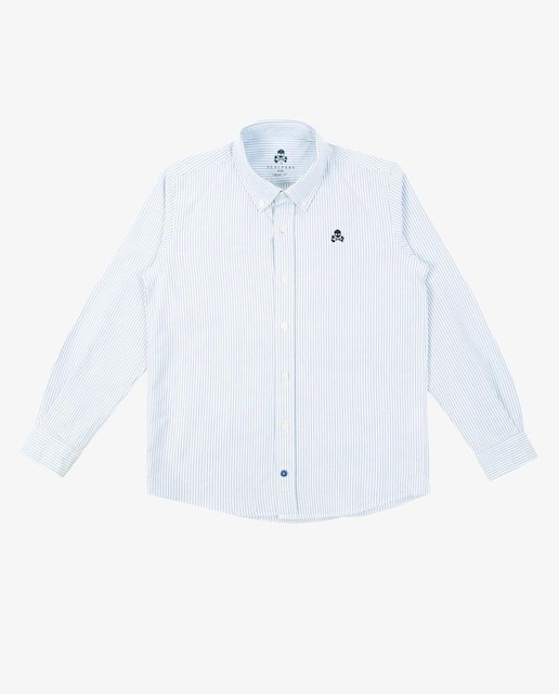 Imagen 0 de Camisa de niño de manga larga con rayas