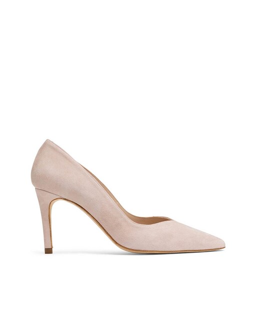 Imagen 0 de Zapatos de salón de mujer de piel con tacón medio