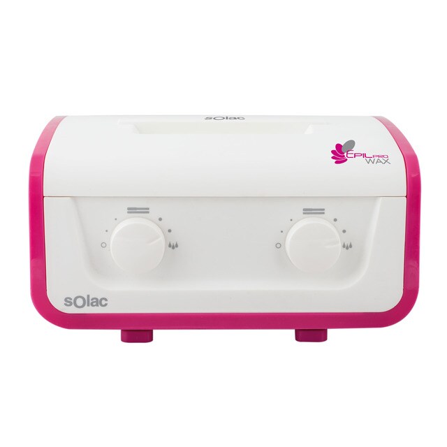 Depiladora de cera Solac Epil Pro Wax DC7502 con doble cubeta para todo tipo de ceras - Blanco Blanco-1