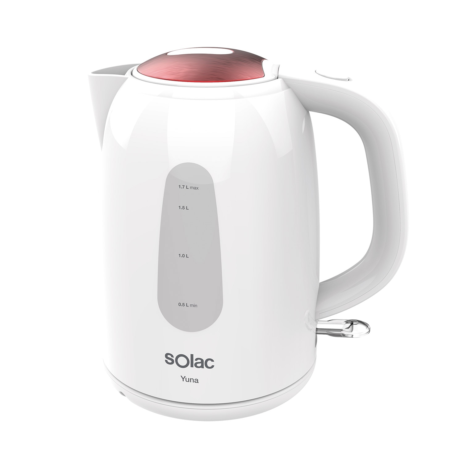 Imagen 1 de Hervidor Solac KT5851 Yuna con capacidad para 1,7L Blanco