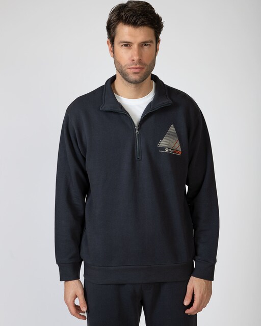 Imagen 0 de Sudadera deportiva de hombre de algodón