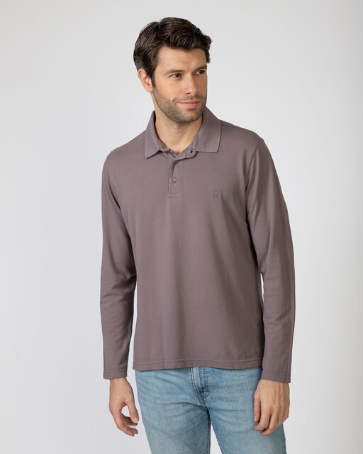Imagen 0 de Polo piqué de hombre 100% algodón regular fit
