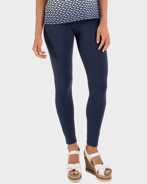 Imagen 0 de Leggin de mujer largo en tejido liso
