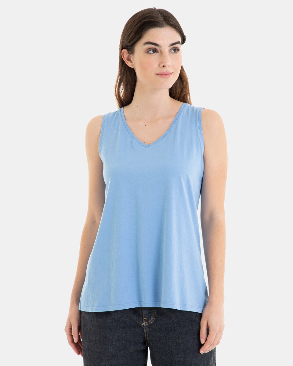 MEDIA LUNA Pijama Camisola Mujer Sin Mangas Diseu00f1o Nubecitas