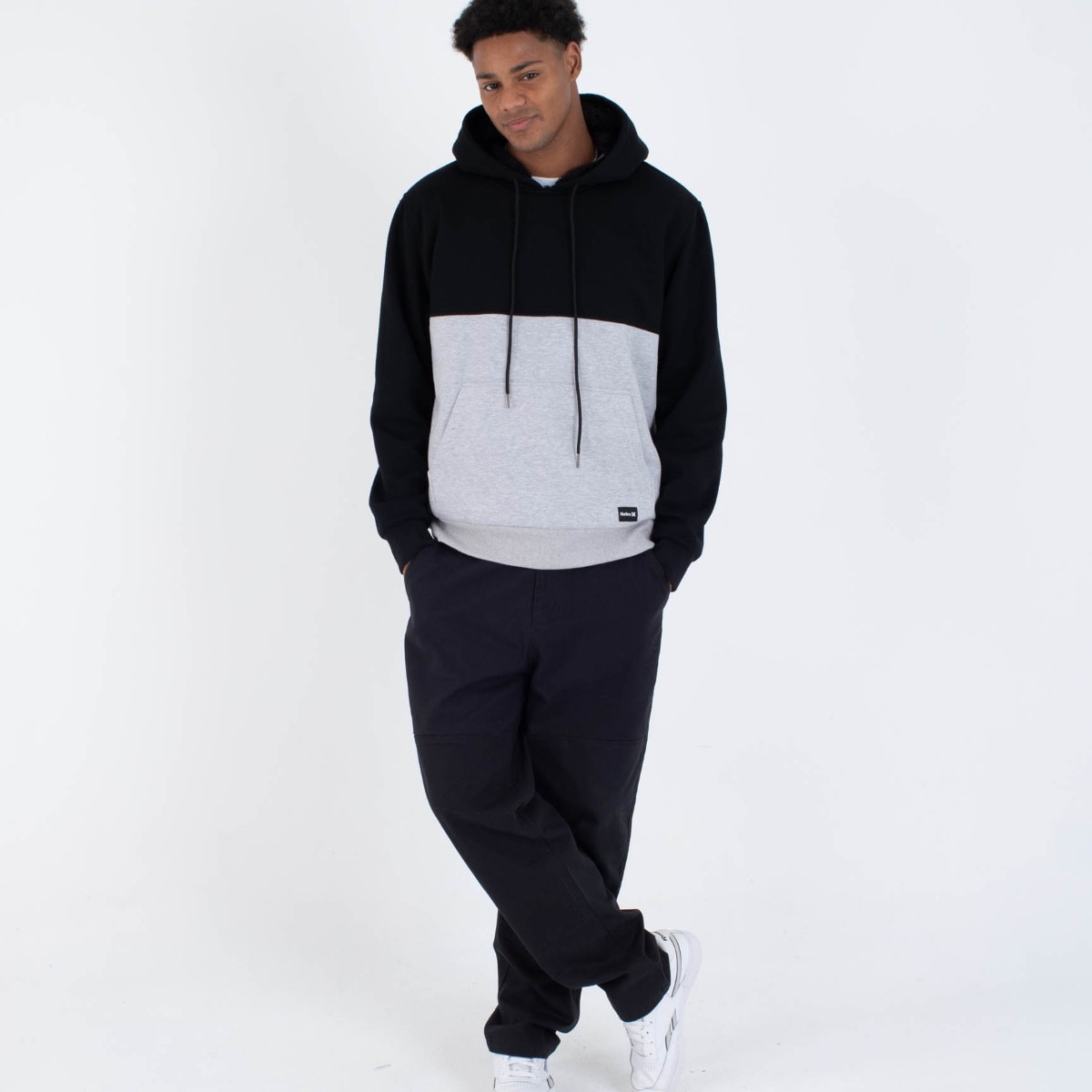 Sudadera de hombre ALPS 2,0 HOOD HURLEY - Negro Negro-4