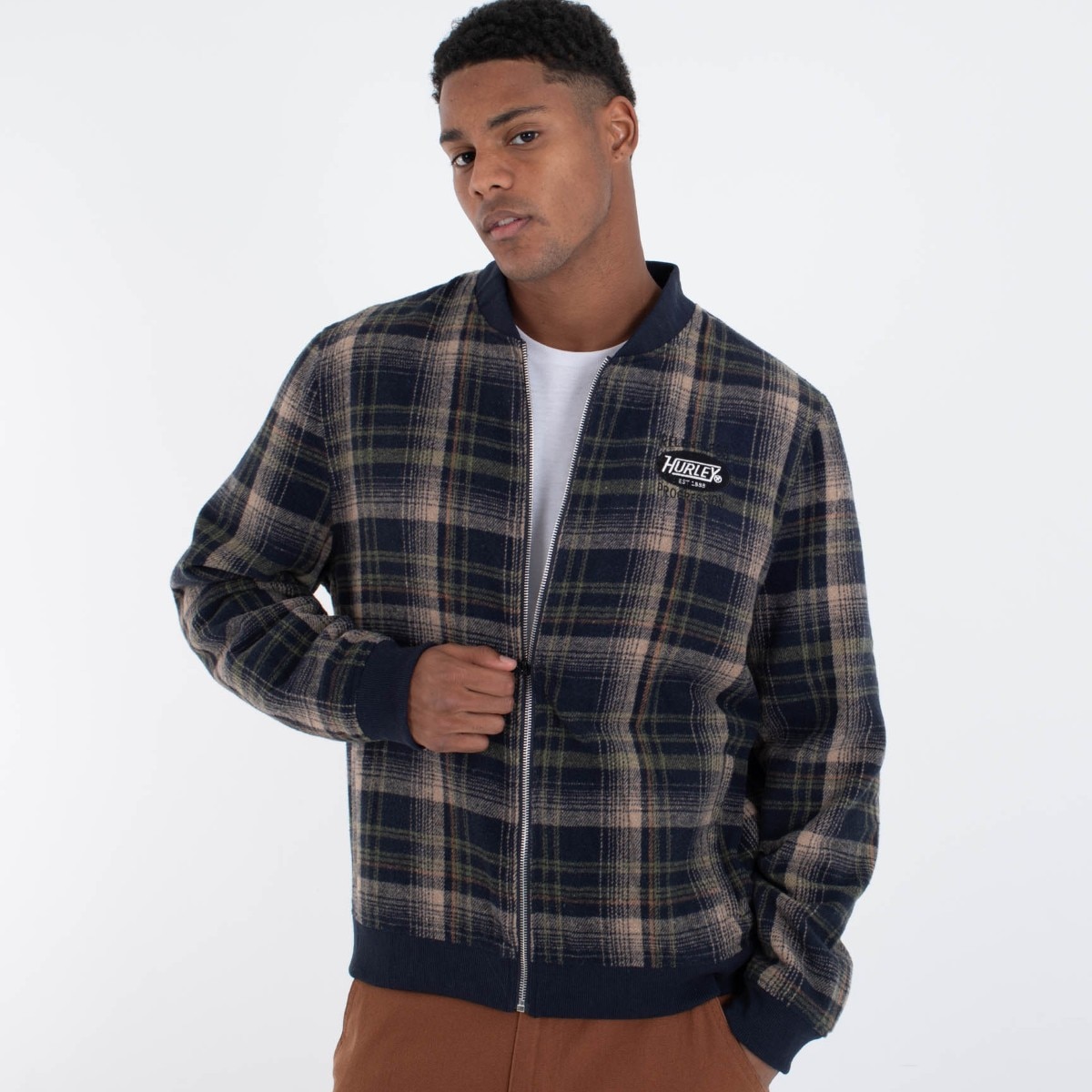 Imagen 1 de Chaqueta de hombre LEAGUE BOMBER JACKET HURLEY Negro