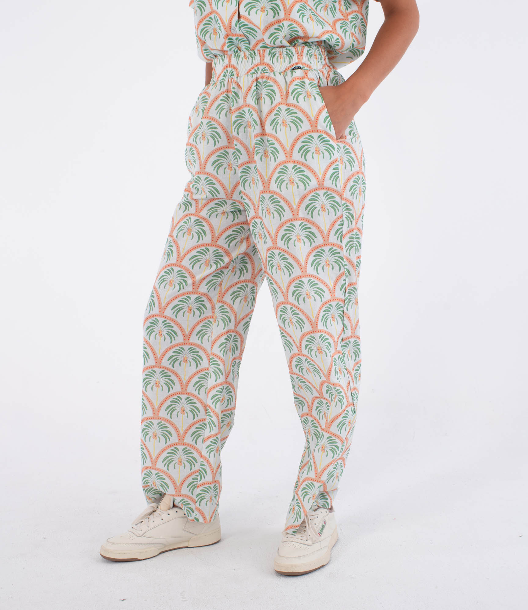 Imagen 0 de Pantalón de mujer Beach Relax Long HURLEY Blanco