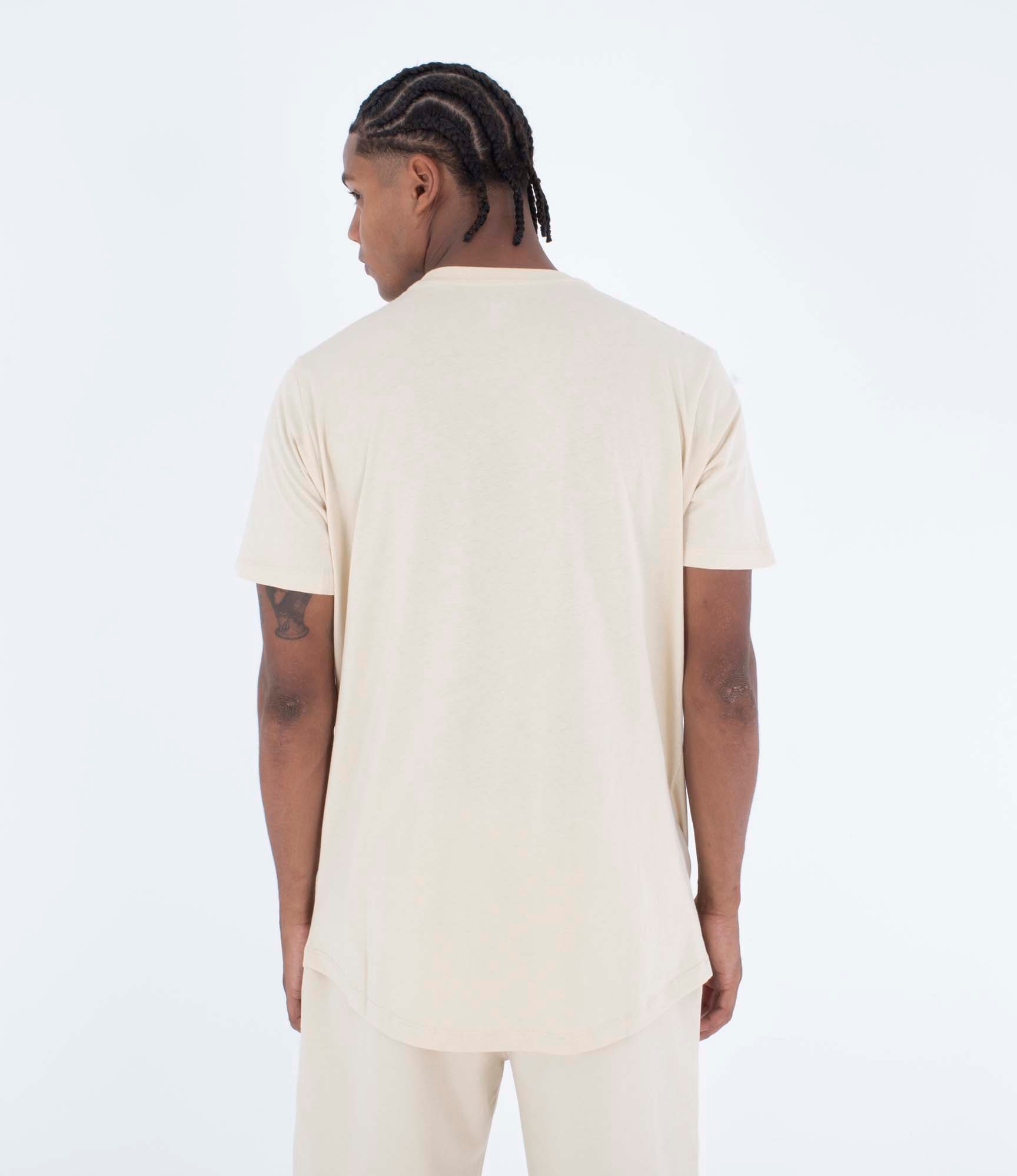 Camiseta de hombre Low Tide SS Tee HURLEY - Natural Natural-2