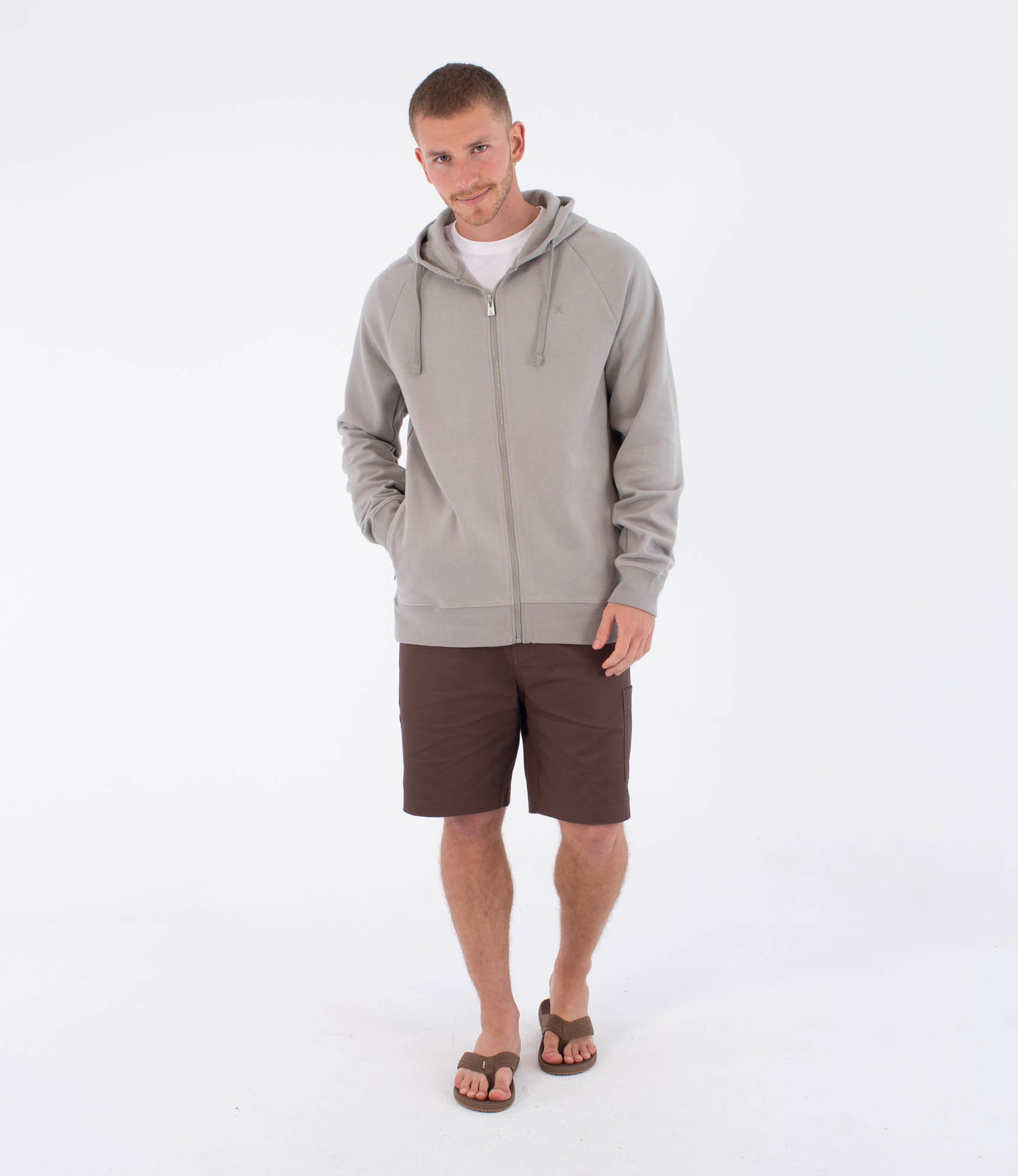 Imagen 1 de Sudadera de hombre Low Tide Zip Hood HURLEY Gris
