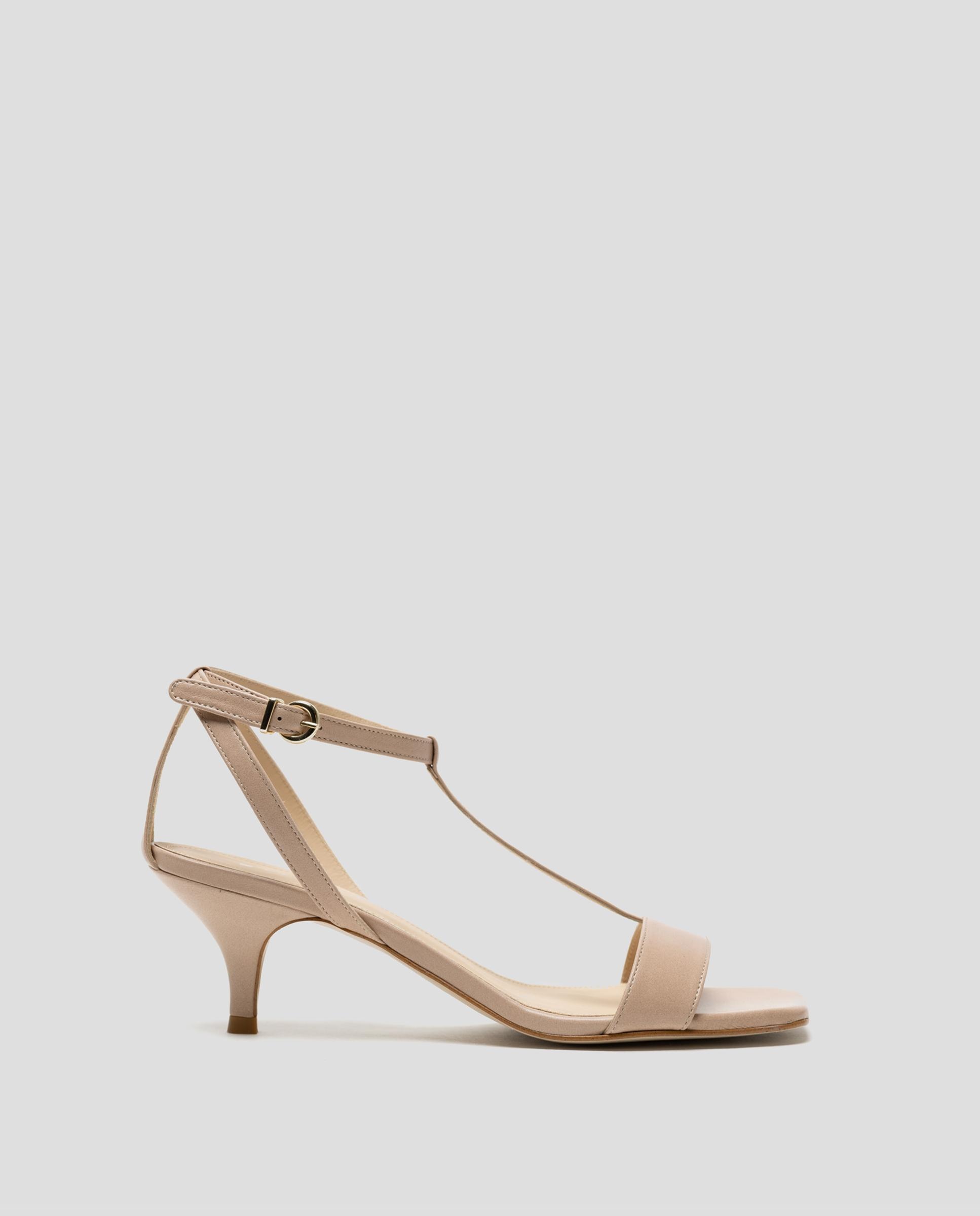 Roberto Verino - Sandalias de tiras de mujer de piel con hebilla.