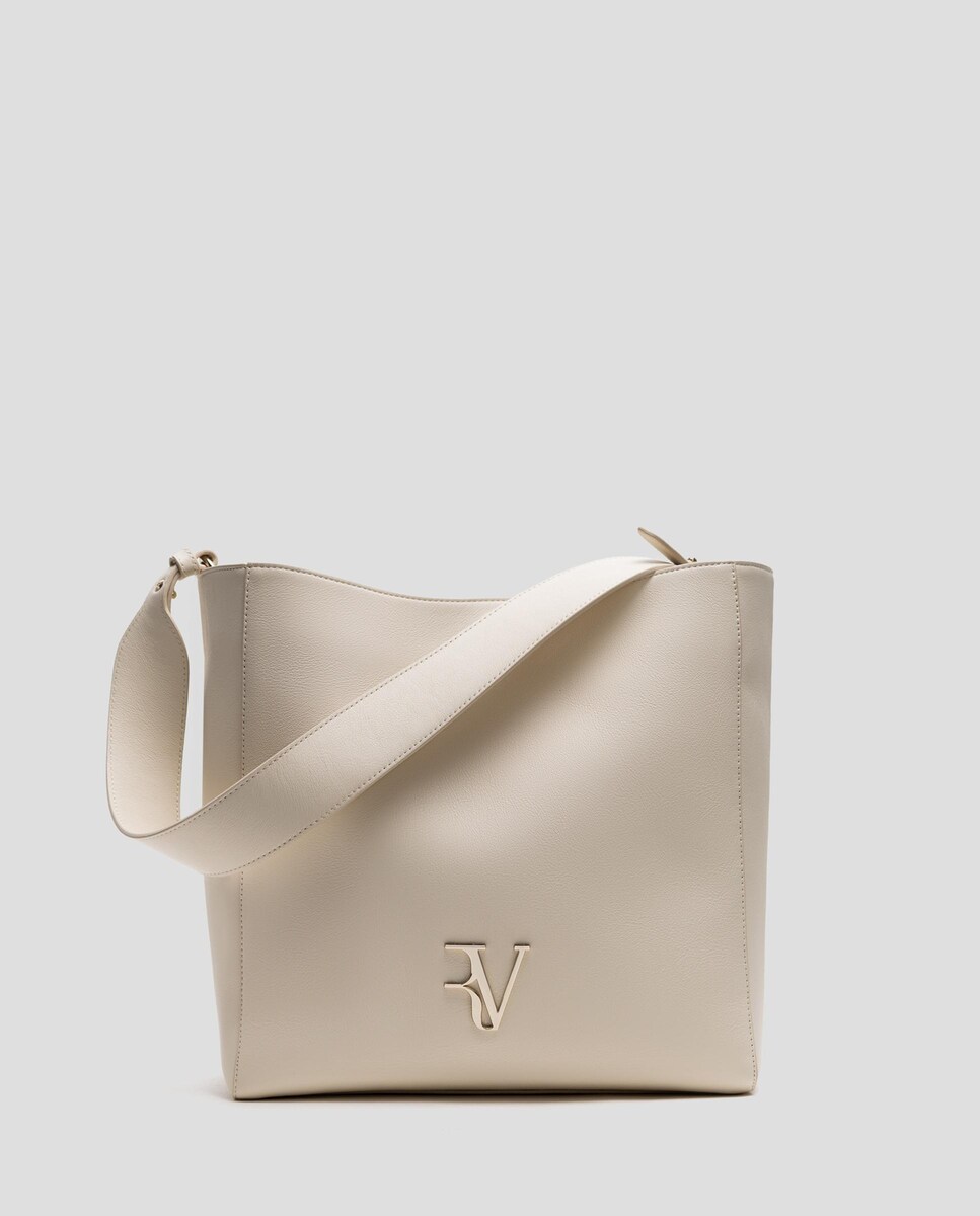 Bolso de hombro de piel multiposición · Roberto Verino · El Corte