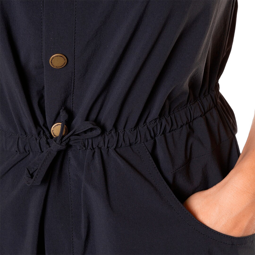 Vestido de mujer Cameros Trangoworld - Negro Negro-5
