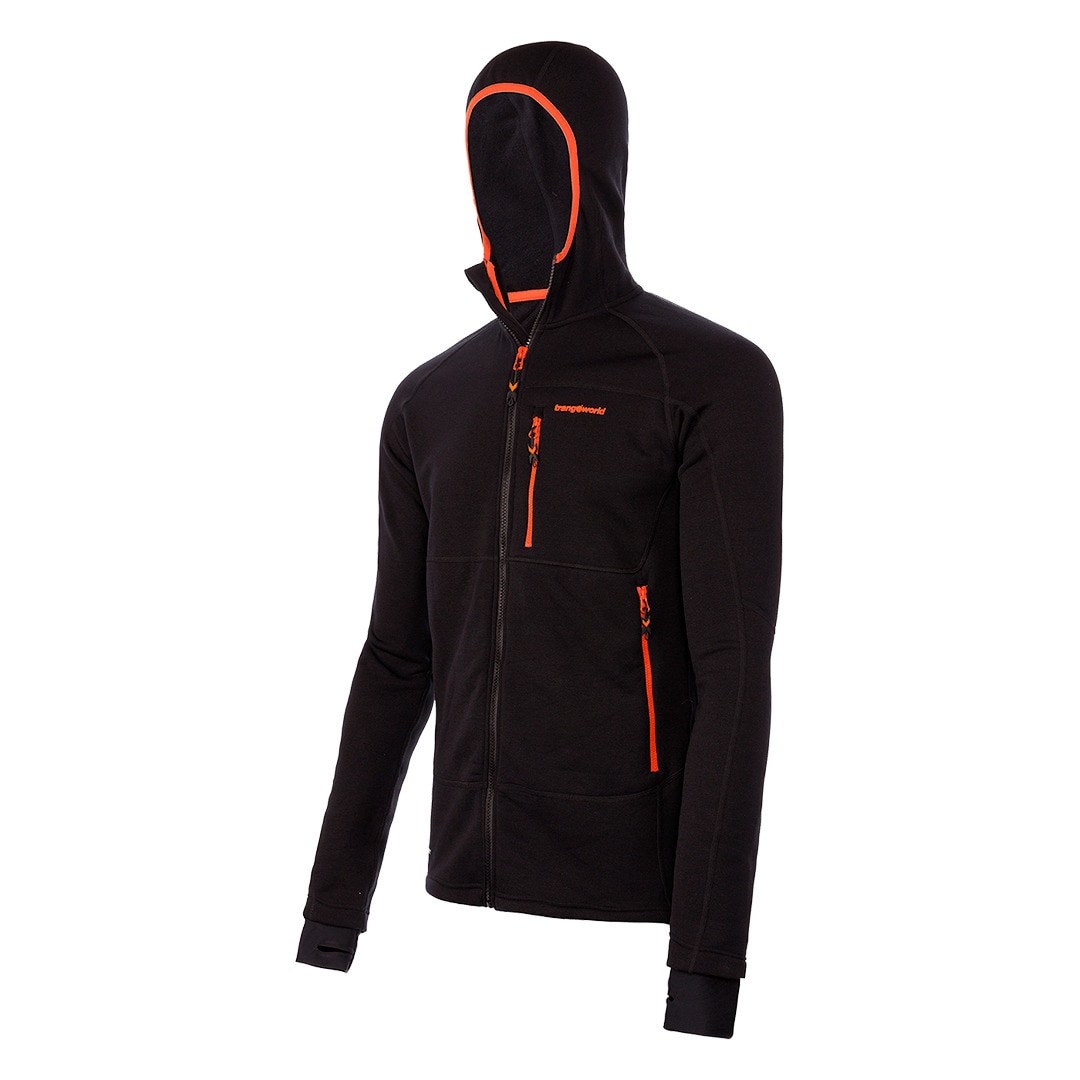 Trangoworld Chaqueta de hombre Trx2 stretch pro Azul marino / Naranja