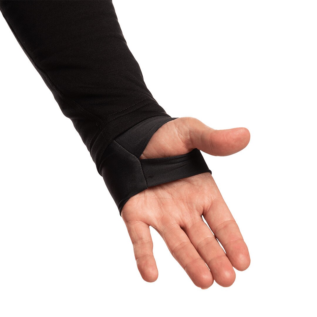 Forro polar de hombre Trx2 stretch pro Trangoworld - Negro Negro-4