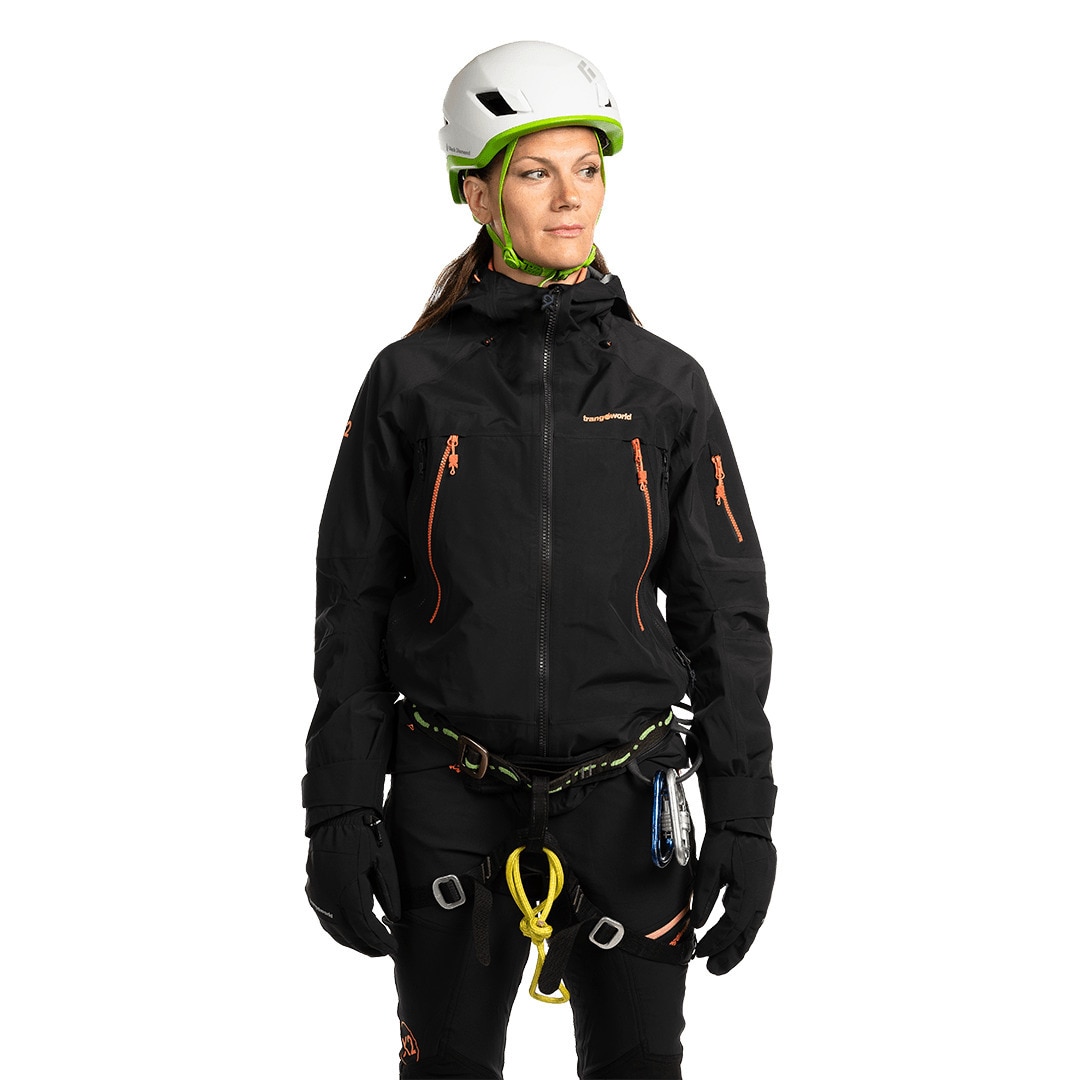 Chaqueta de mujer Trx2 shell wm pro Trangoworld - Negro Negro-3