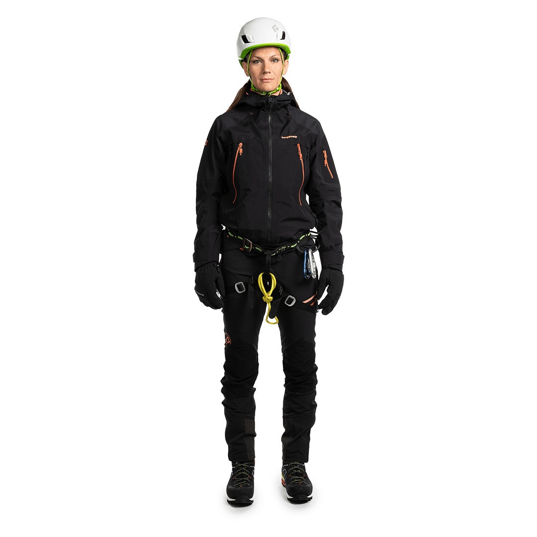 Chaqueta de mujer Trx2 shell wm pro Trangoworld - Negro Negro-4