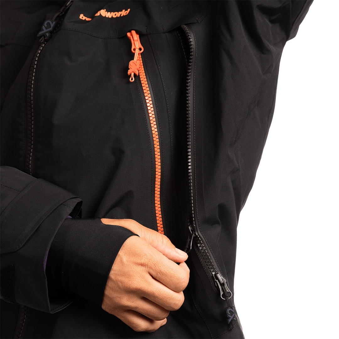 Chaqueta de mujer Trx2 shell wm pro Trangoworld - Negro Negro-8