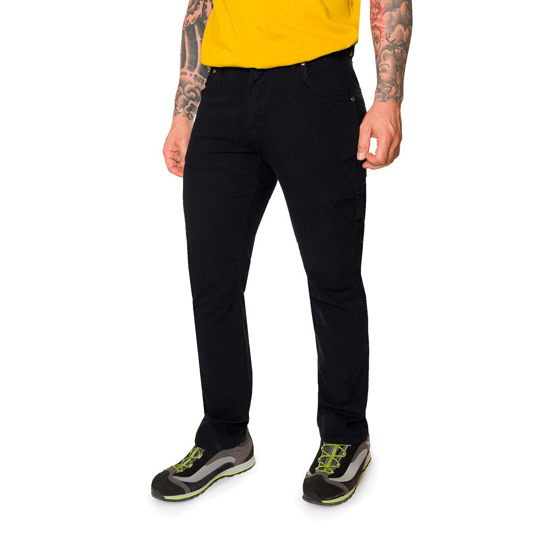 Pantalón largo de hombre Latok vn Trangoworld - Negro Negro-2