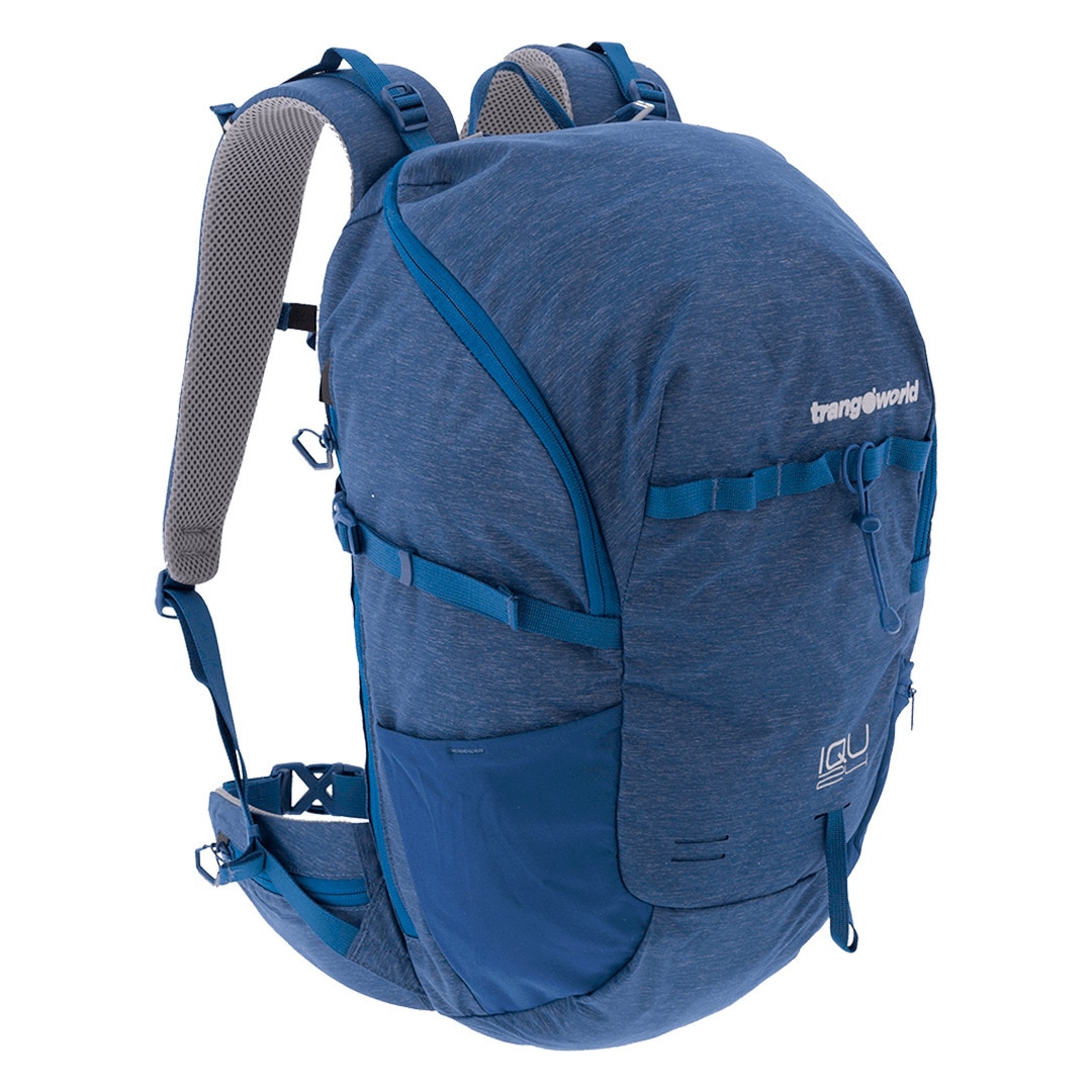 Mochila unisex Iqu 24 h Trangoworld - Azul Océano Azul Océano-4